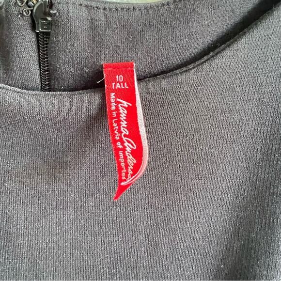 Hanna Anderson Black Knit Sheath Dress 10T - Picture 9 of 13